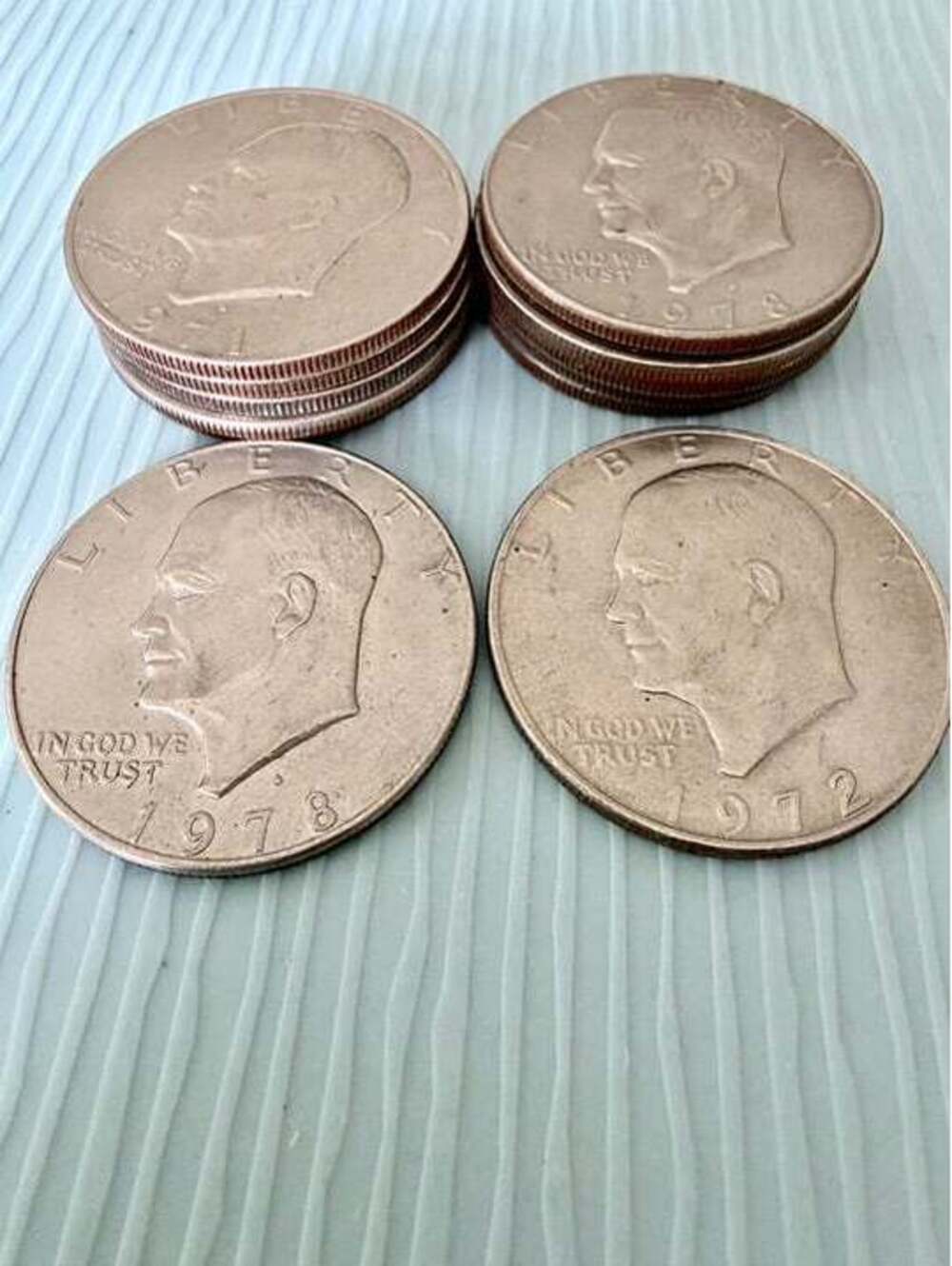 US Eisenhower Dollars 12pcs.
